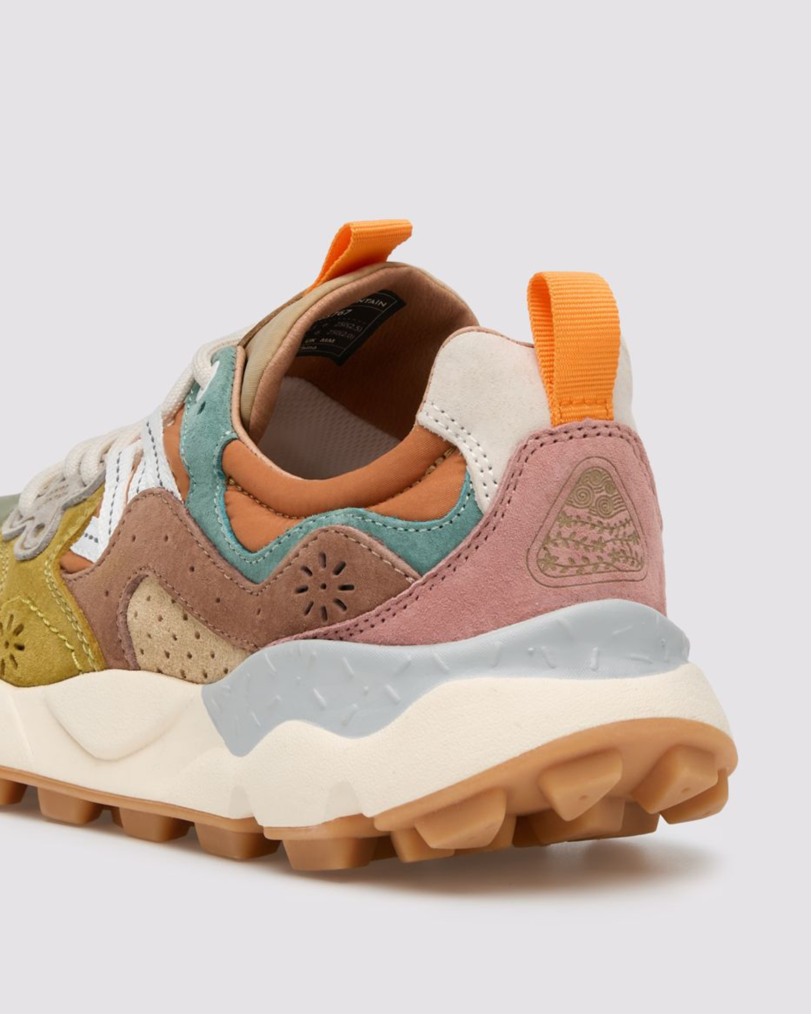 Sneakers Yamano 3 Uni Light Brown, Taupe & Ocher - Flower Mountain