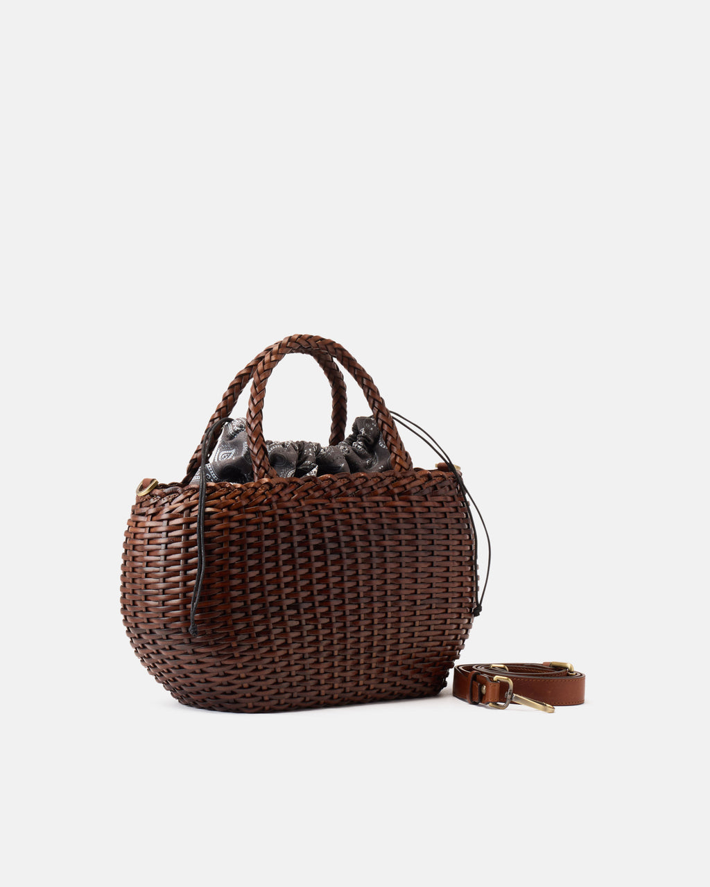 Borsa Tote Celeste Large in Vera Pelle - Marrone - Gold Boutique