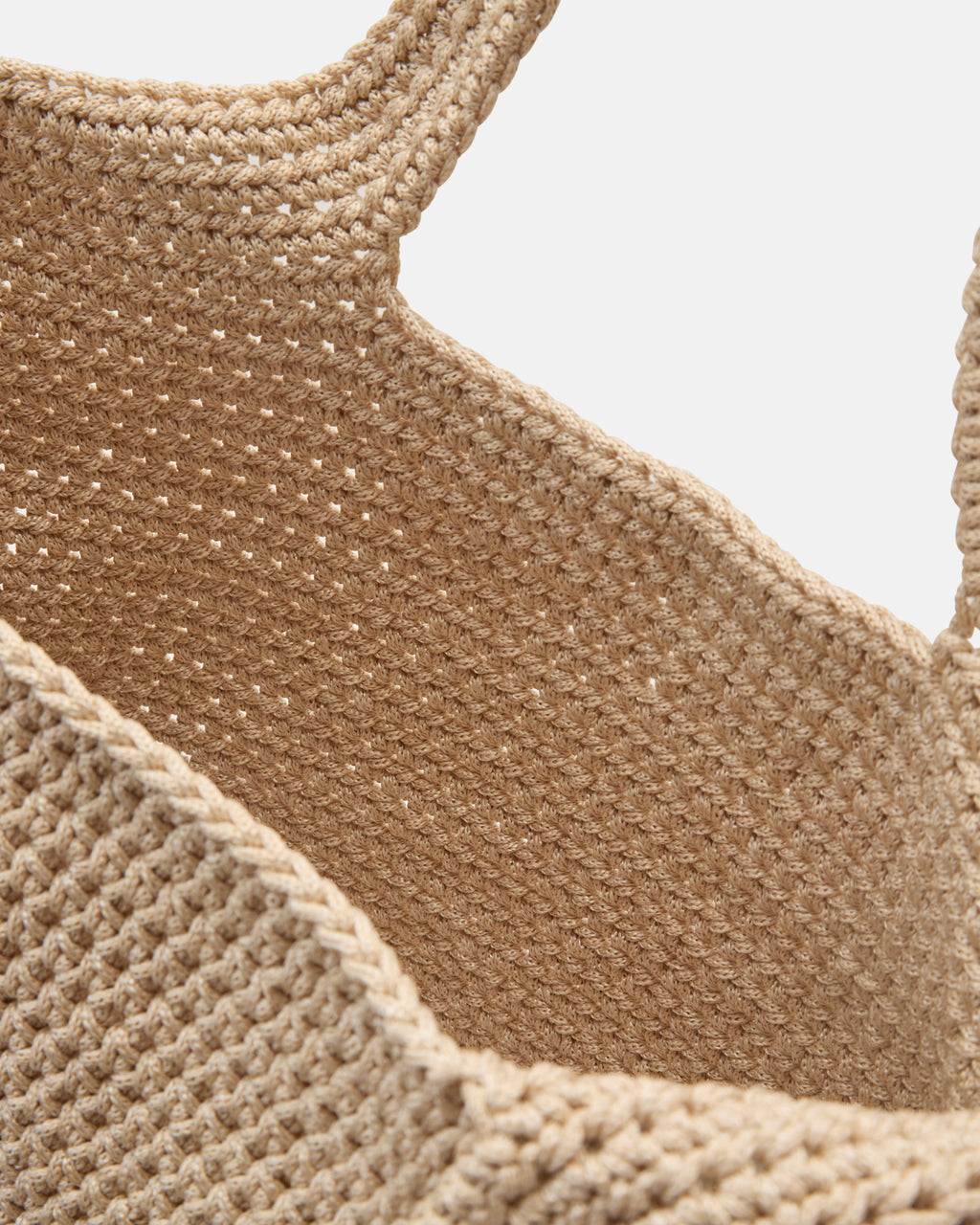 Borsa Shopping Sandy Crochet - Limited Edition - Naturale - Gold Boutique