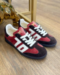 Sneaker Cloud in Velluto con Dettagli Scamosciati - Velvet Fard Butter | BACK 70