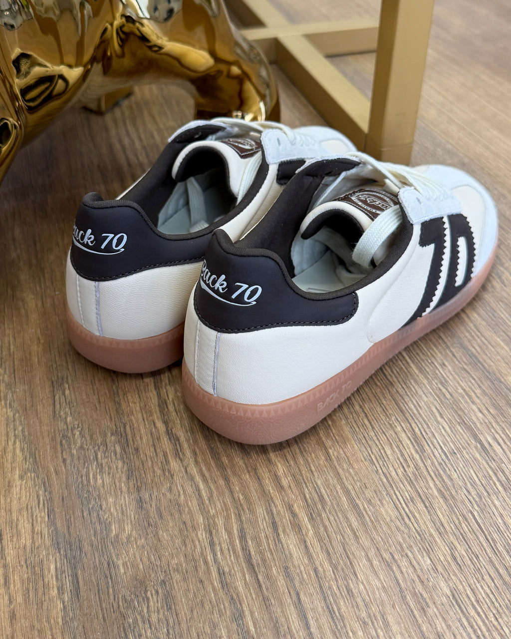 Sneaker Cloud in Pelle - Nappa Butter Coffee | BACK 70