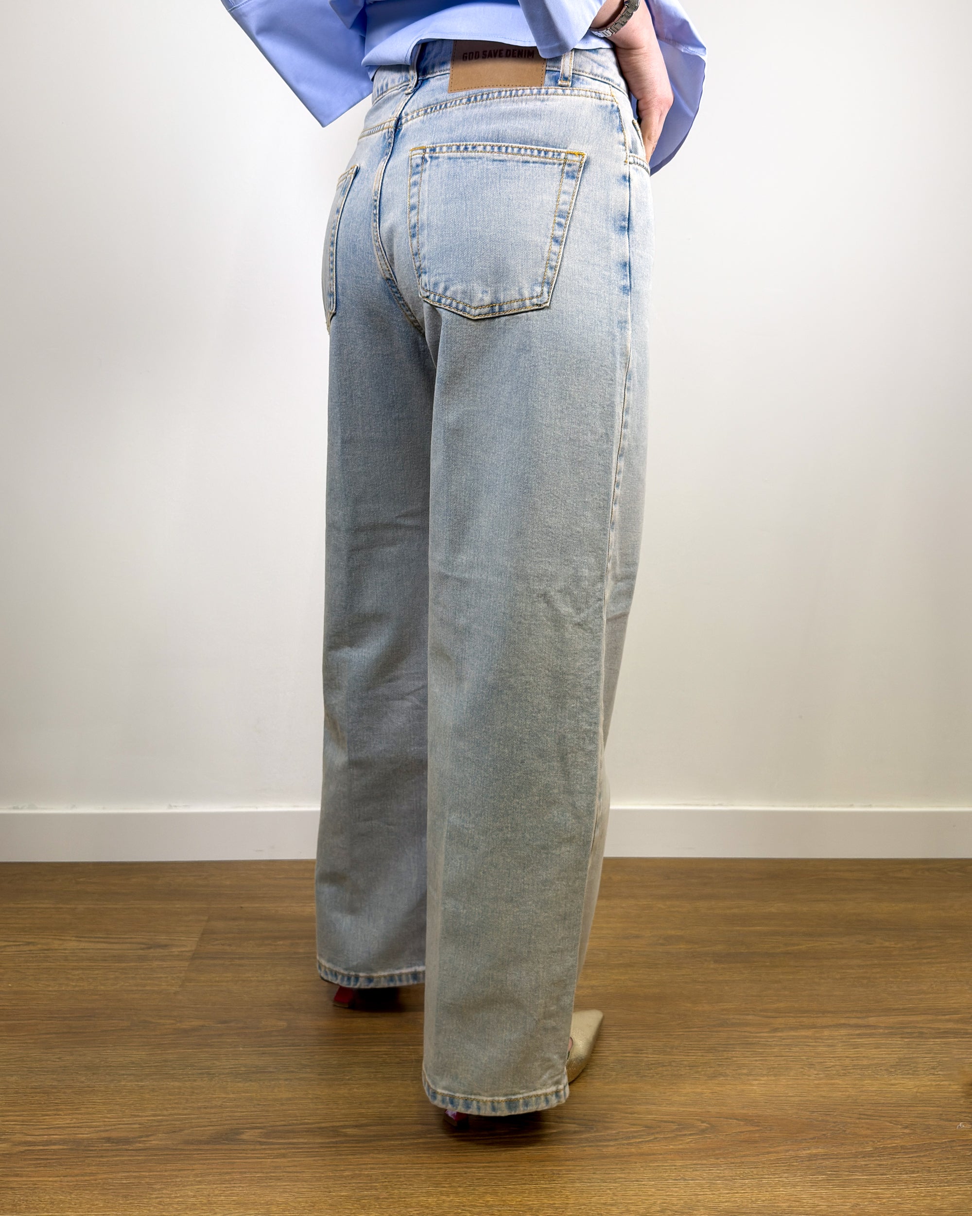 Jeans Boy Fit in Puro Cotone