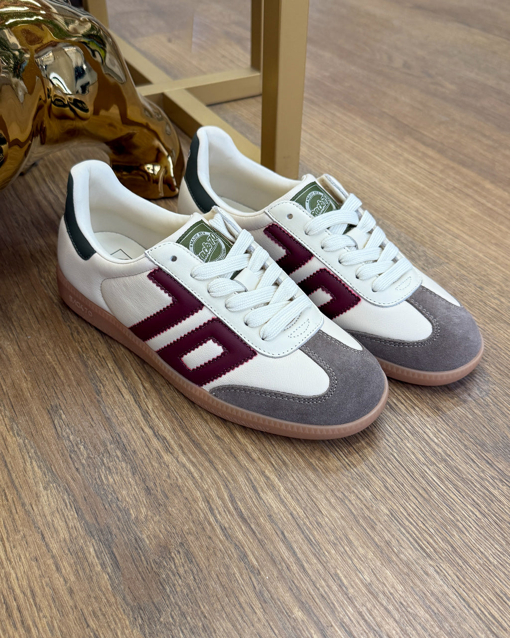 Sneaker Cloud in Pelle - Nappa Butter Wine | BACK 70