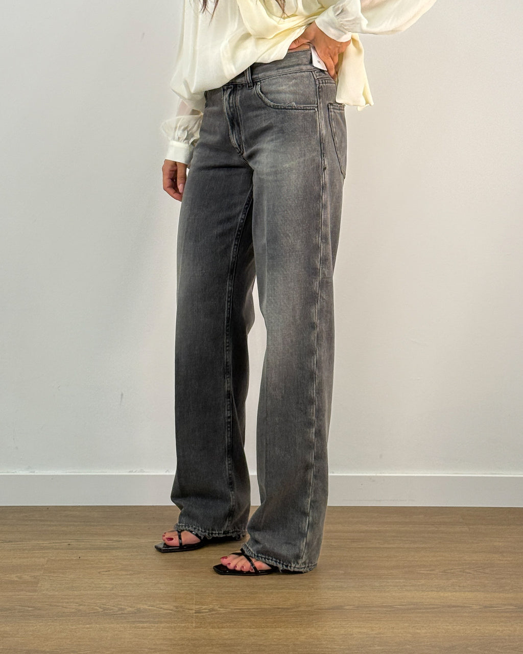 Jeans Wide Leg Tonia - Vintage Black | ARCHEVE